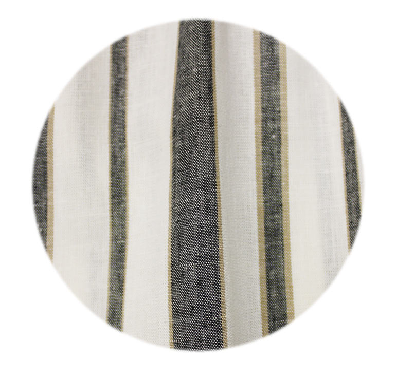 Pantalone a righe irregolari