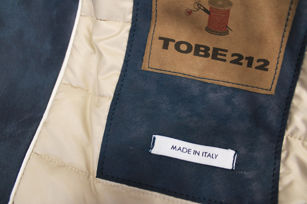 Giacca biker in pelle