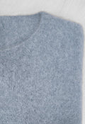 Maglia girocollo alpaca baby e lana merino