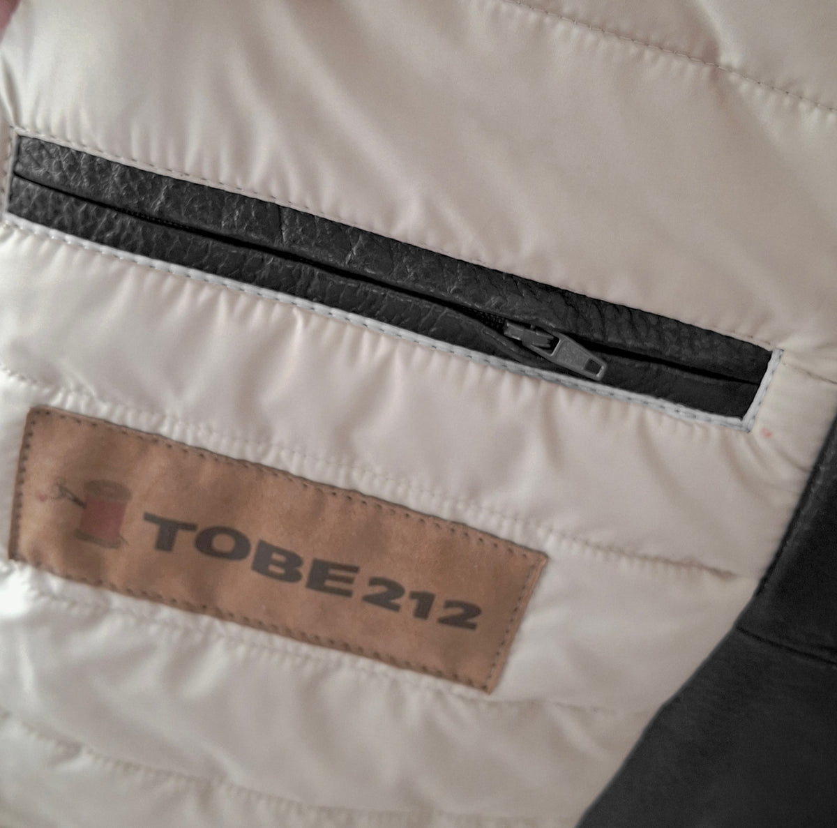 Giacca lunga biker in pelle